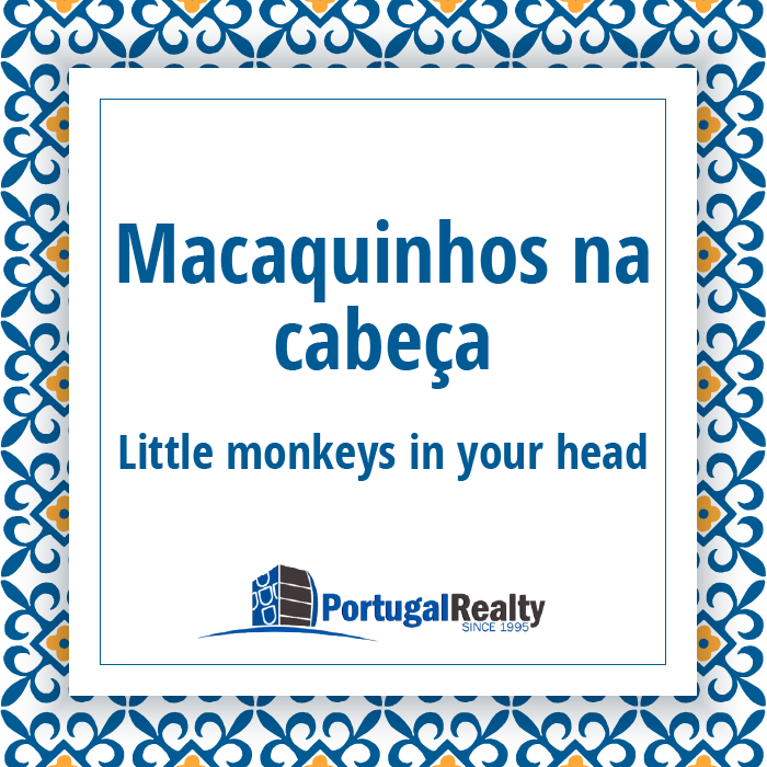 Portugal Realty_Portuguese_expressions_Macaquinhos na cabeça