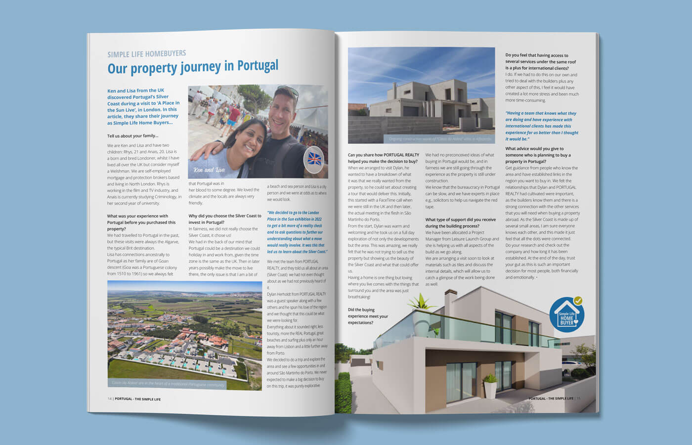 Portugal The Simple Life Magazine #4 - Our Property Journey in Portugal