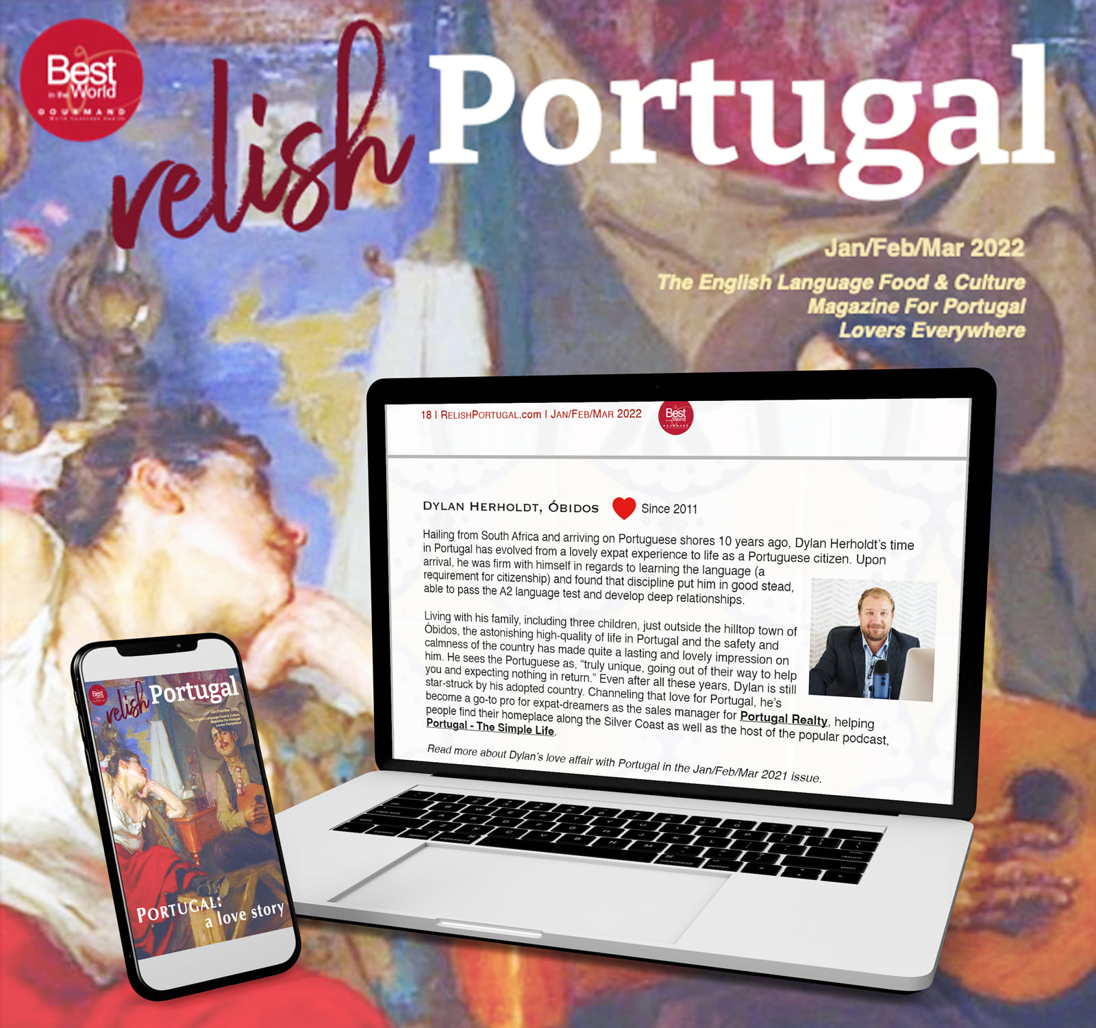 Relish Portugal Magazine January 2022