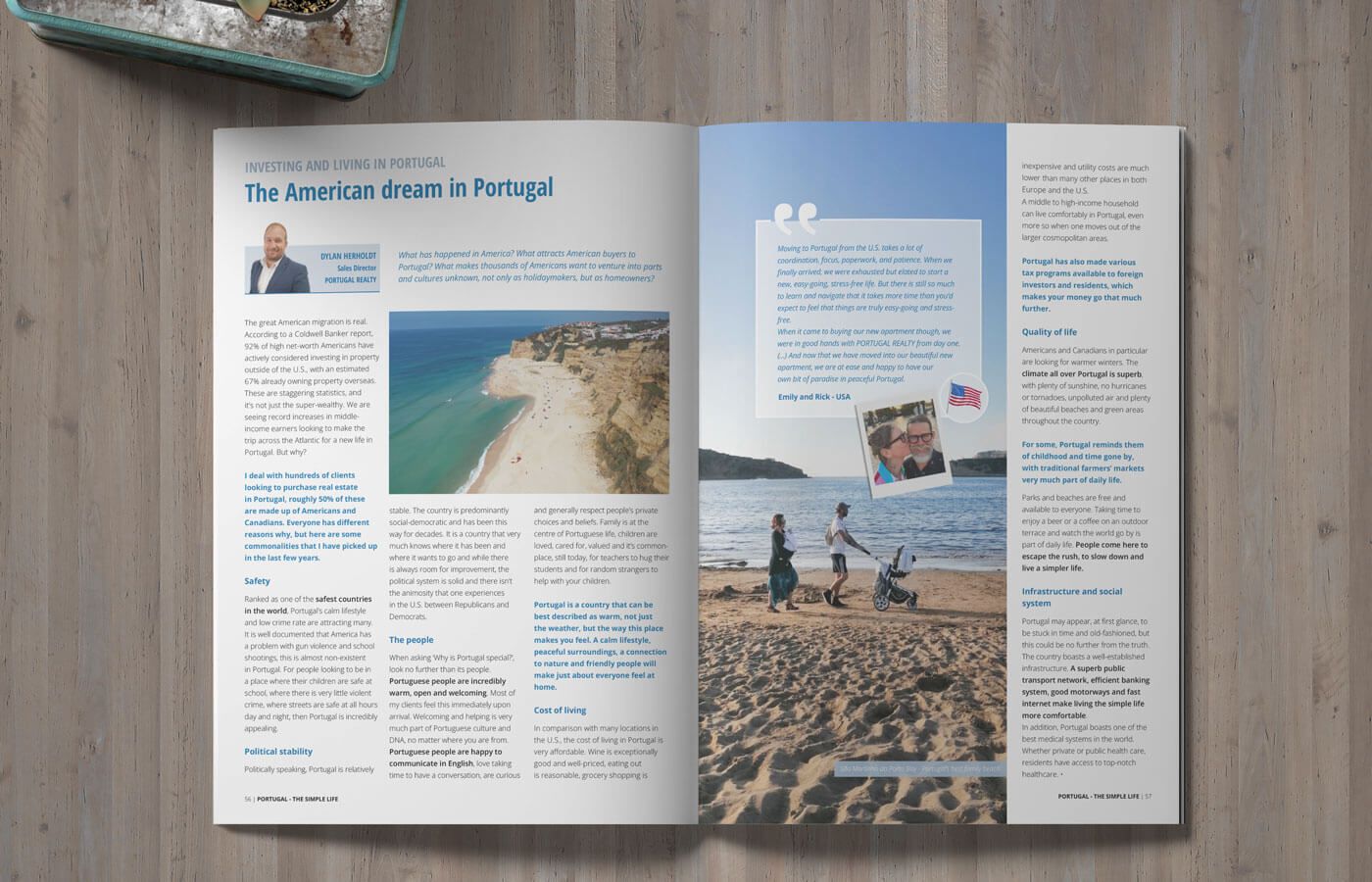 Portugal The Simple Life Magazine #4 - article by Dylan Herholdt