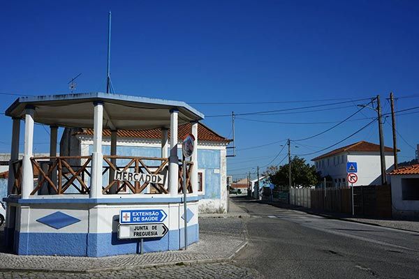 Band stand in Alfeizerao