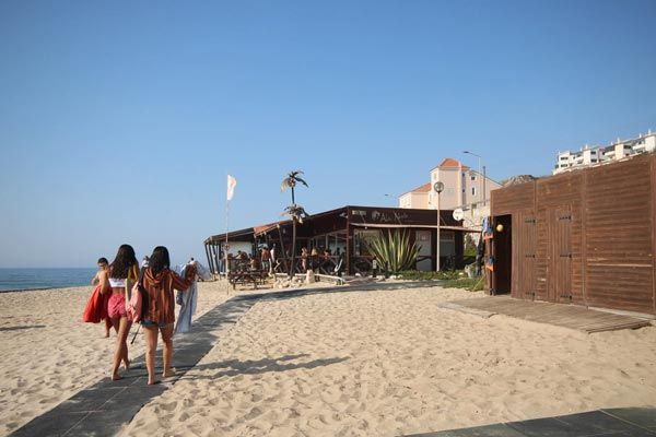 Foz do Arelho beach restaurant Silver Coas Portugal