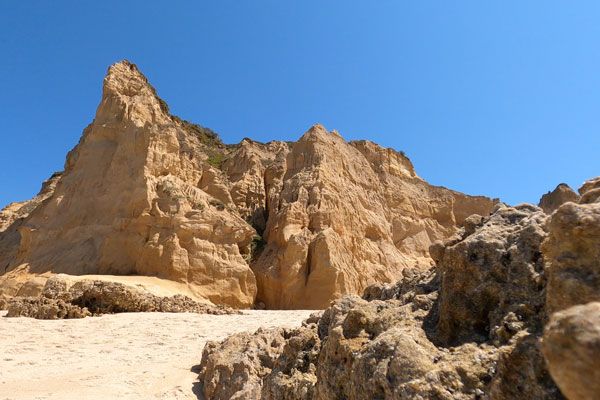 Sao Pedro de Moel beach in Portugal