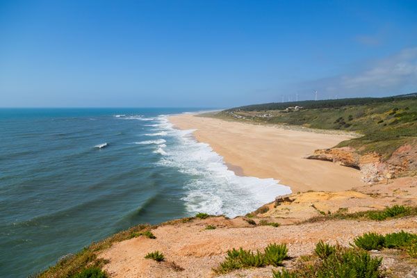 Praia do Norte in Nazare