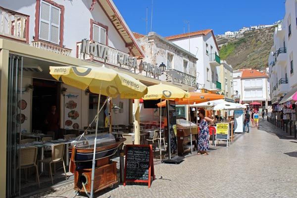 Traditional restaurants in Nazare Portugal